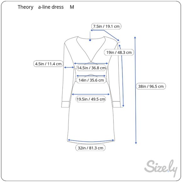 Theory Color Blocking Grey & Purple Casual A-line Dress w/Silk Tie Sash Sz M - Picture 11 of 11